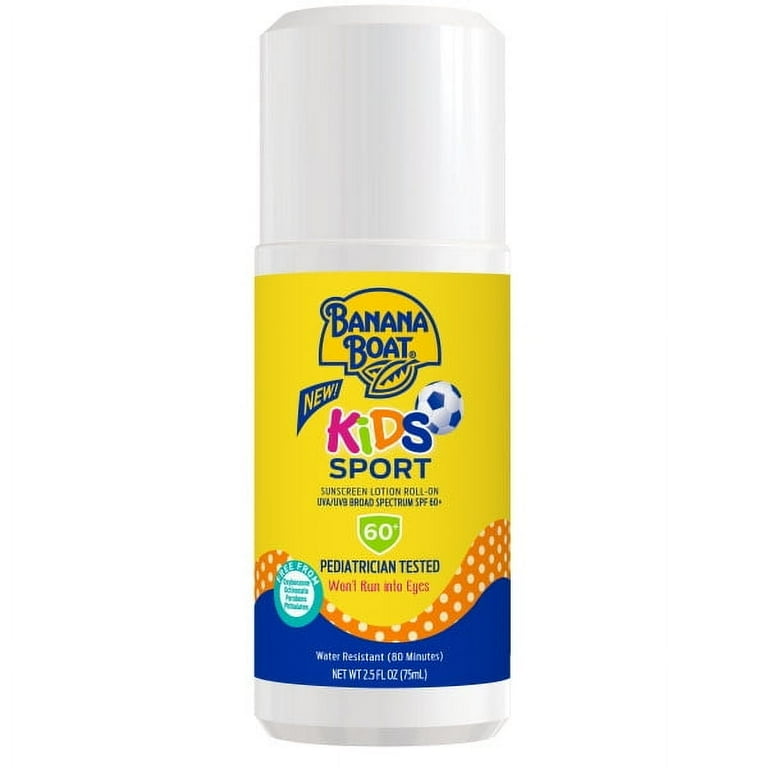 Banana Boat Kids Sport Sunscreen Roll On Lotion SPF 60