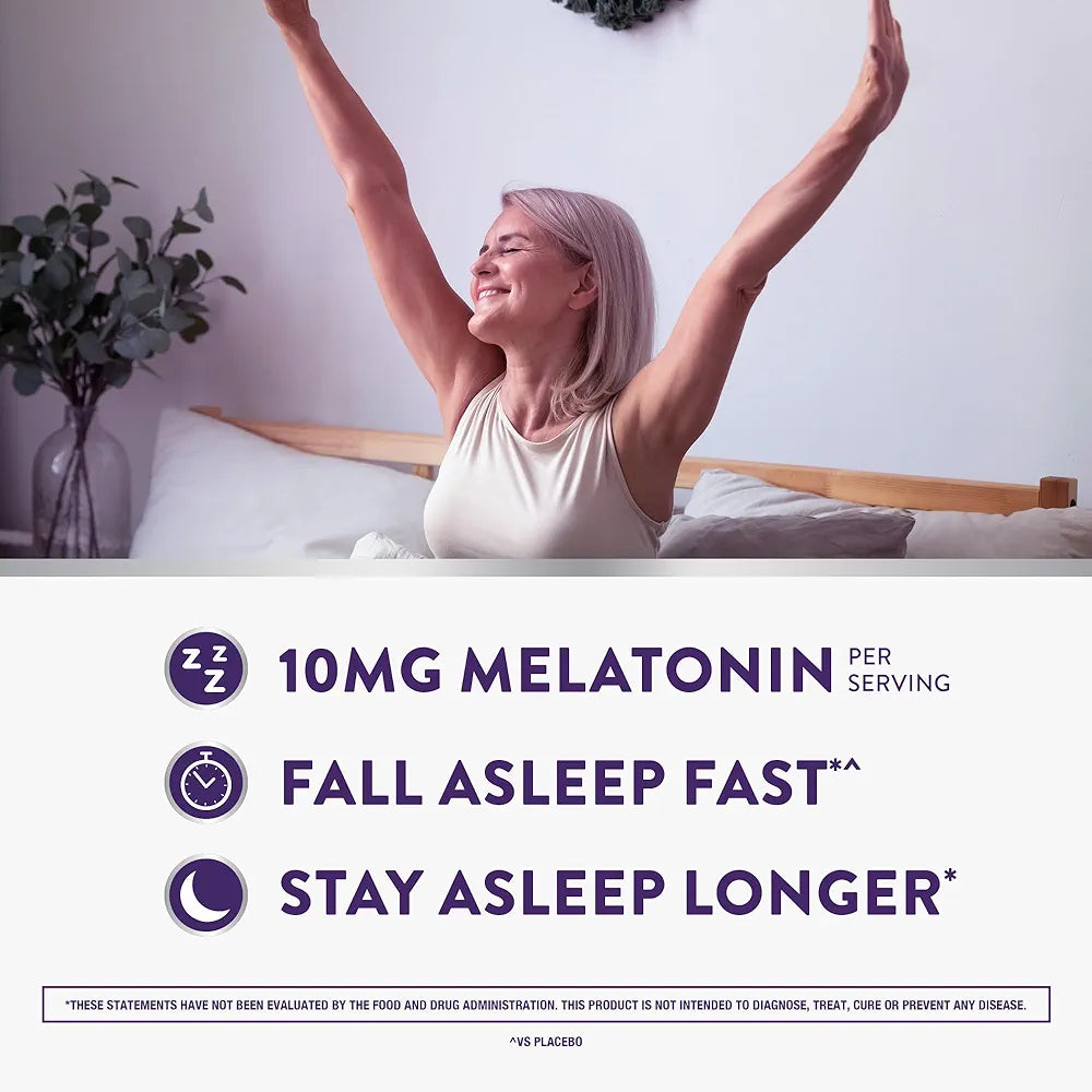 ZzzQuil Pure Zzzs Advanced Melatonin Gummies, Melatonin 10mg