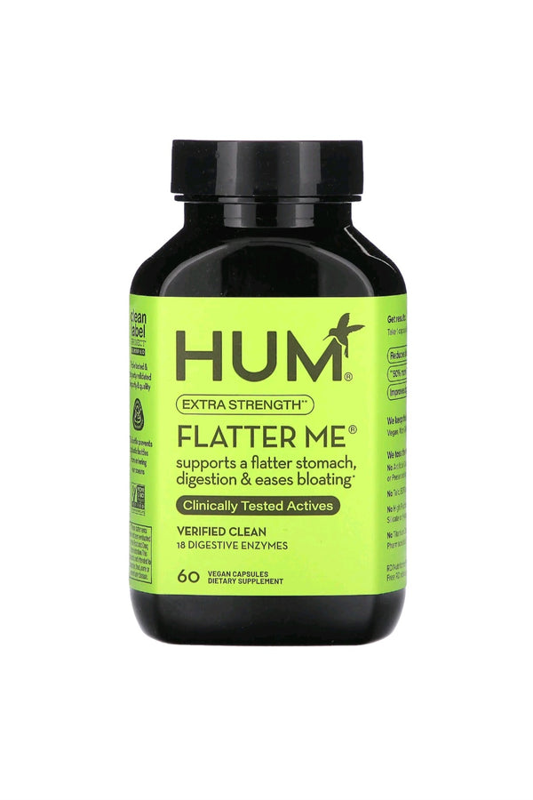 HUM Flatter Me Extra Strength Digestive Enzymes