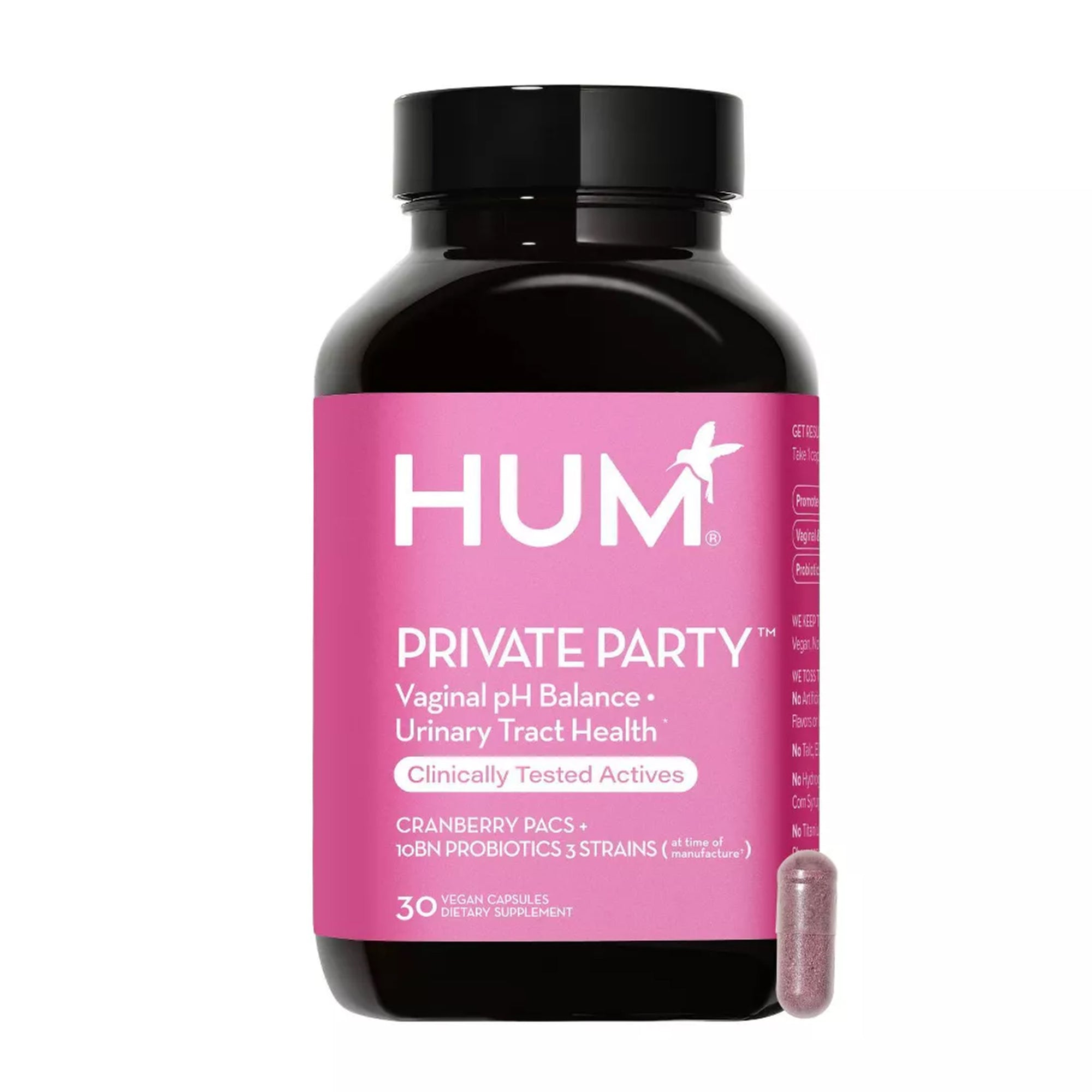 HUM Private Party Vaginal Probiotics for Women
