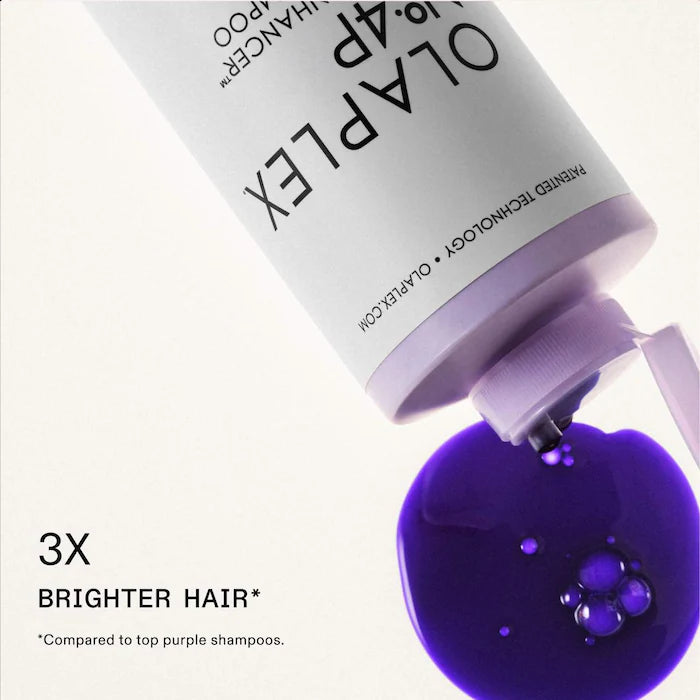 Olaplex 
No.4P Blonde Hair Hydrating & Brightening Purple Toning Shampoo