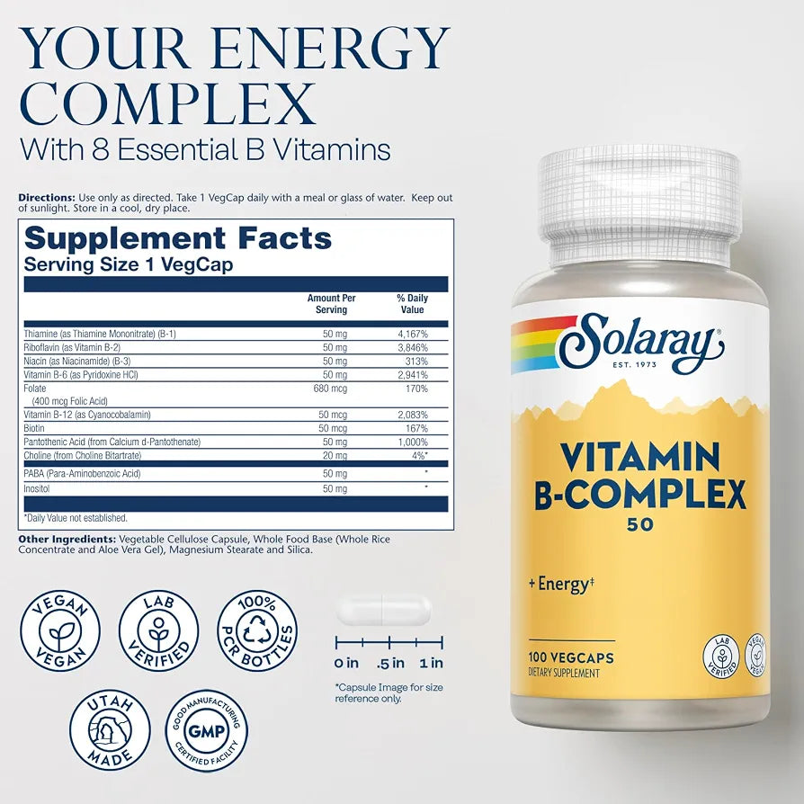 Solaray B-complex 50mg