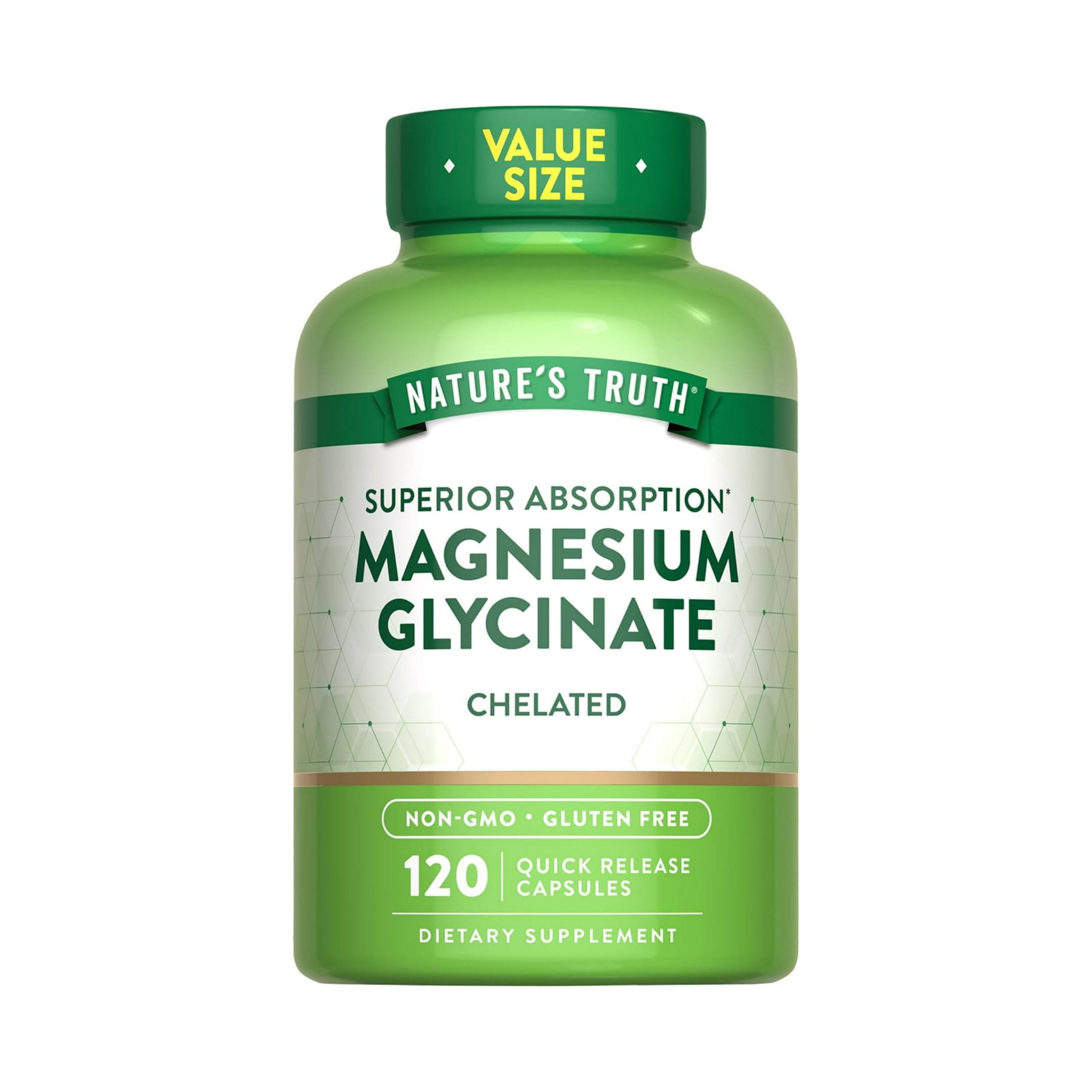 Nature's Truth Chelated Superior Absorption Magnesium Glycinate