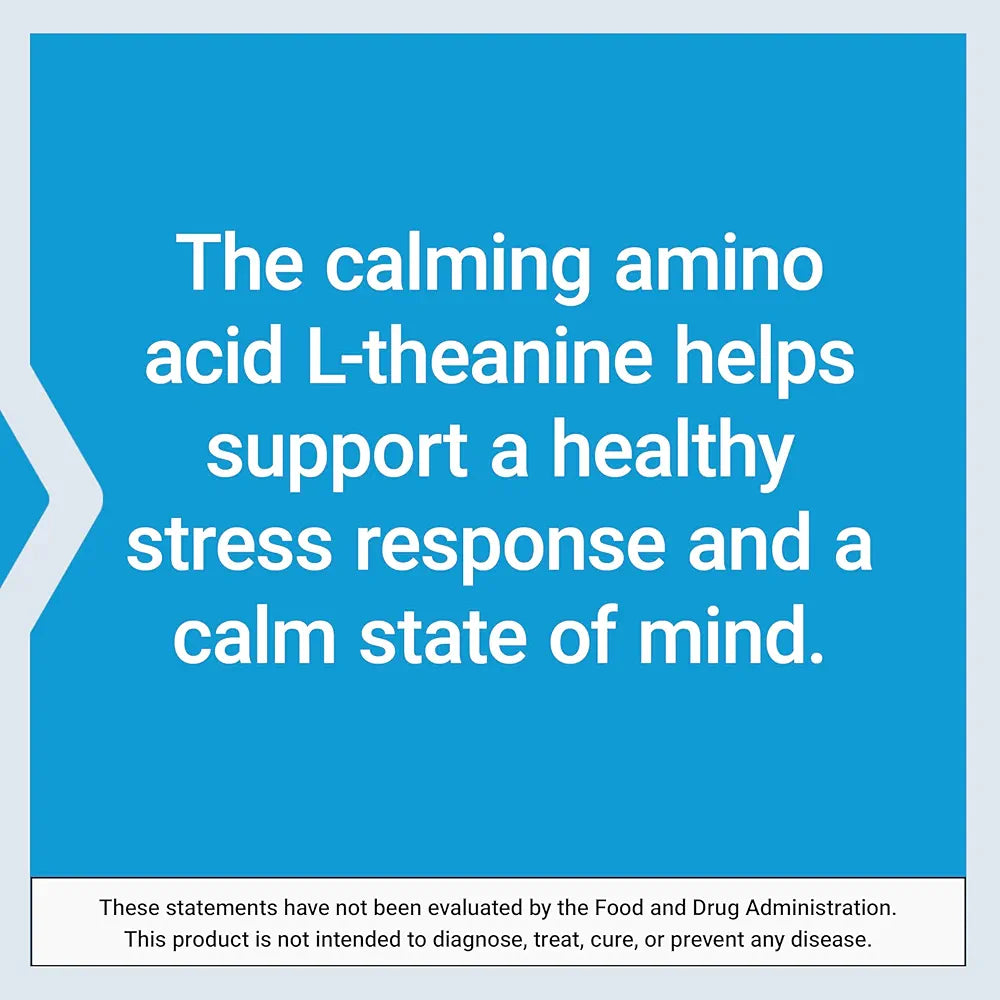 Life Extension L-Theanine, Amino Acid theanine, Calm, Relaxation, Mood