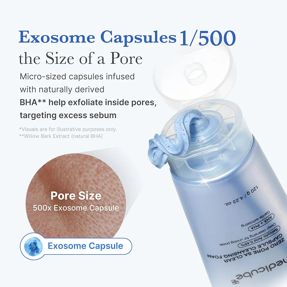 Medicube Zero pore SA clear Capsule Cleansing Foam