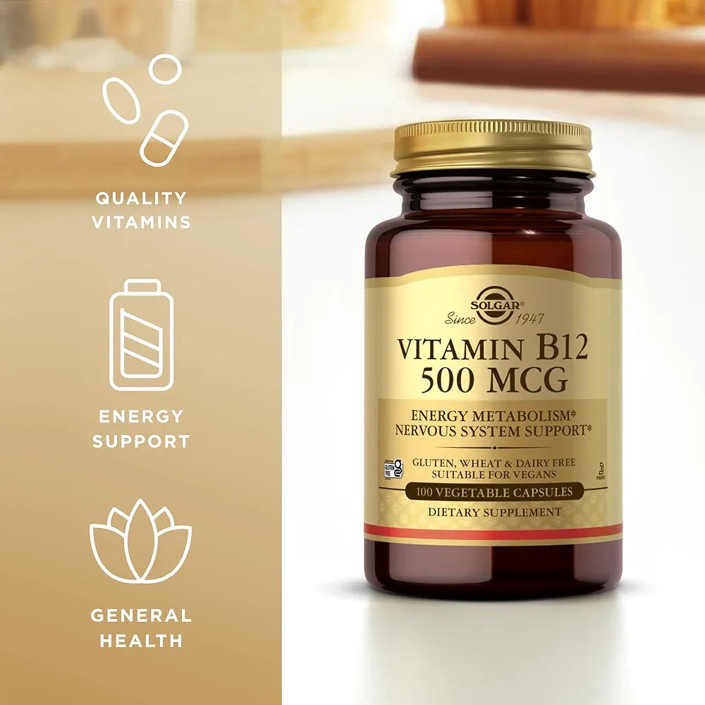 Solgar Vitamin B-12 500mcg Solgar 100 Caps