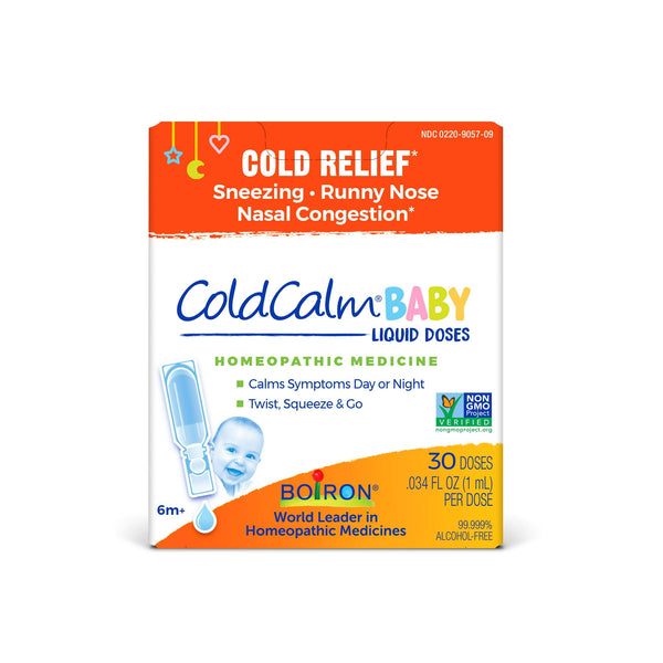 Boiron ColdCalm Baby Liquid Dose, 30 Single Liquid Doses