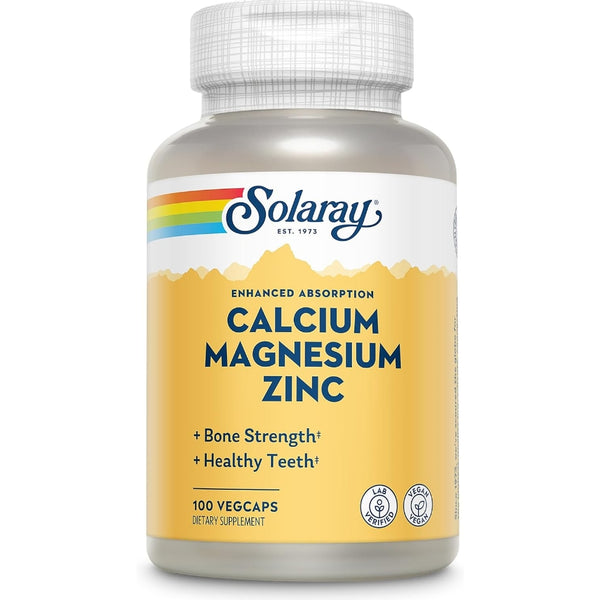 Solaray Calcium, Magnesium, Zinc