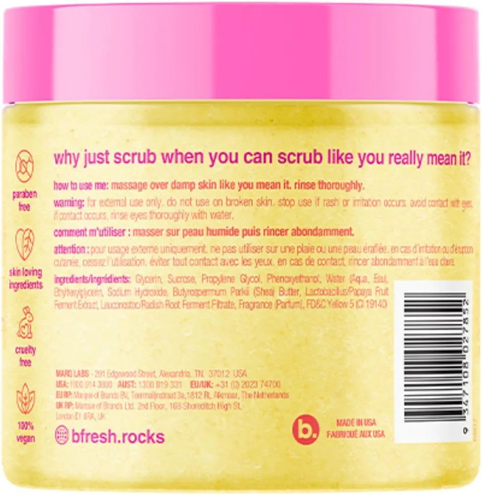 b.fresh Scrub Me Like You Mean It Pineapple Punch Sugar Scrub