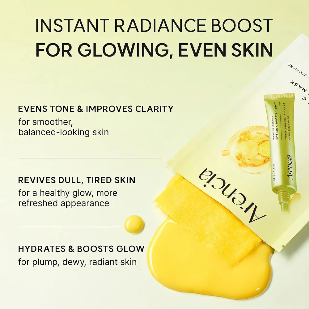 ARENCIA Vitamin C Booster Sheet Mask