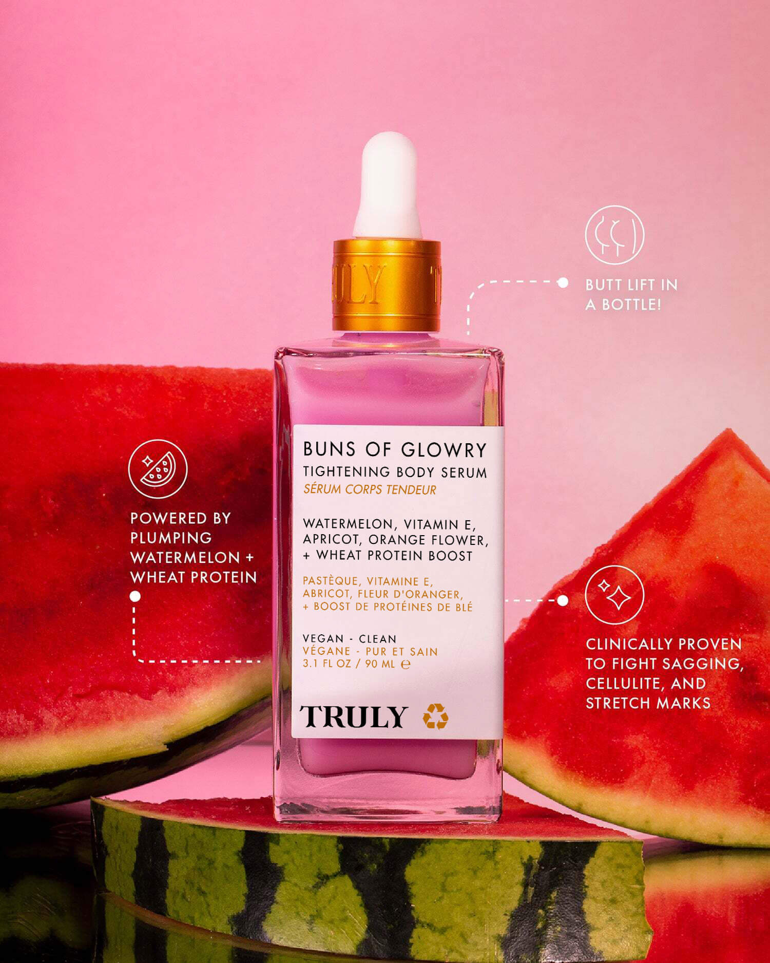 Truly Buns Of Glowry Tightening Body Serum