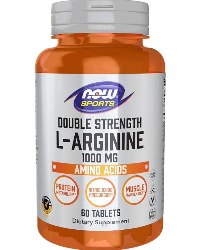 Now Foods Sports Nutrition, L-Arginine Double Strength 1000mg
