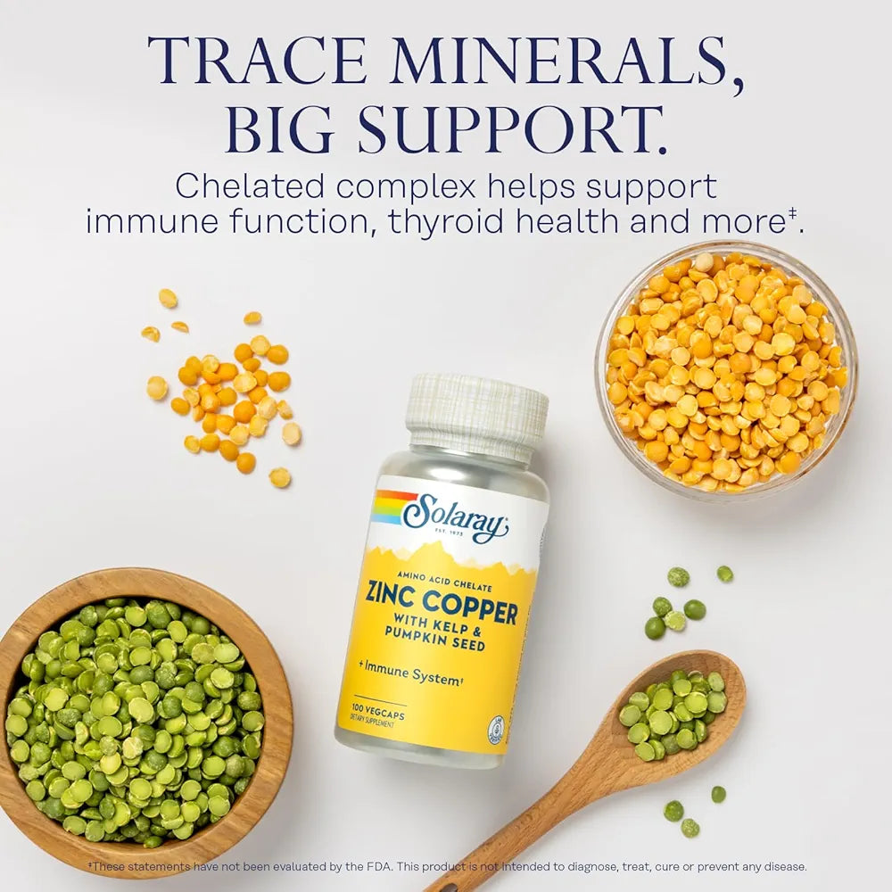 Solaray Zinc Copper Amino Acid Chelate