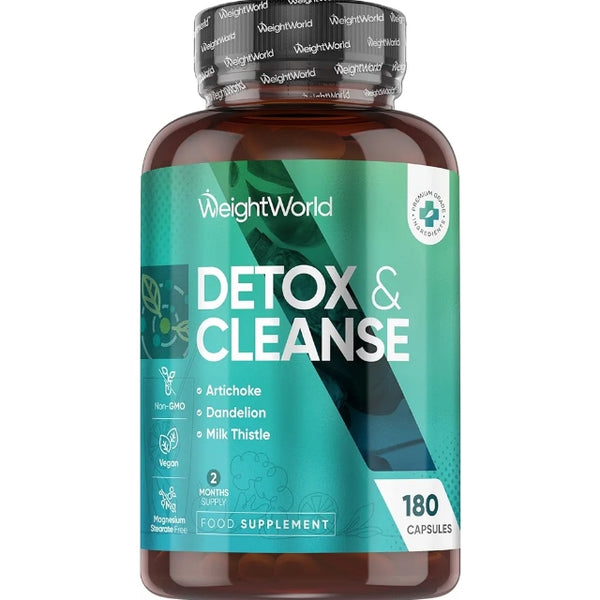 WeightWorld Detox & Cleanse - 180 Capsules, 2 Months
