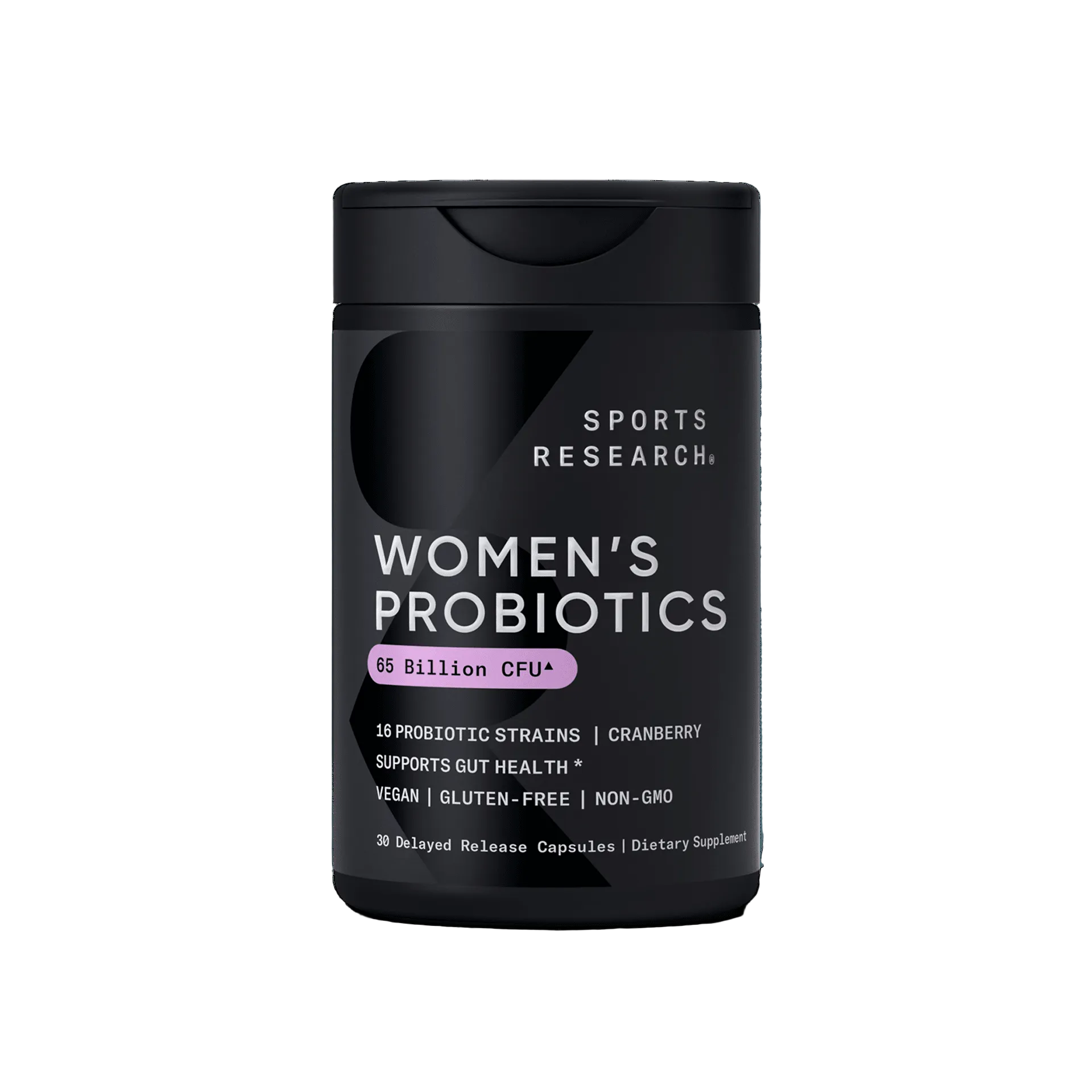 Sports Research Women's Probiotics with Prebiotics, 65 Billion CFU - 30 capsules