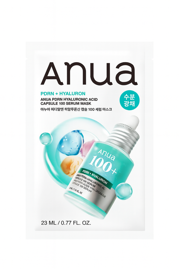 Anua PDRN Hyaluronic Acid Capsule 100 Serum Mask Sheet 1ea