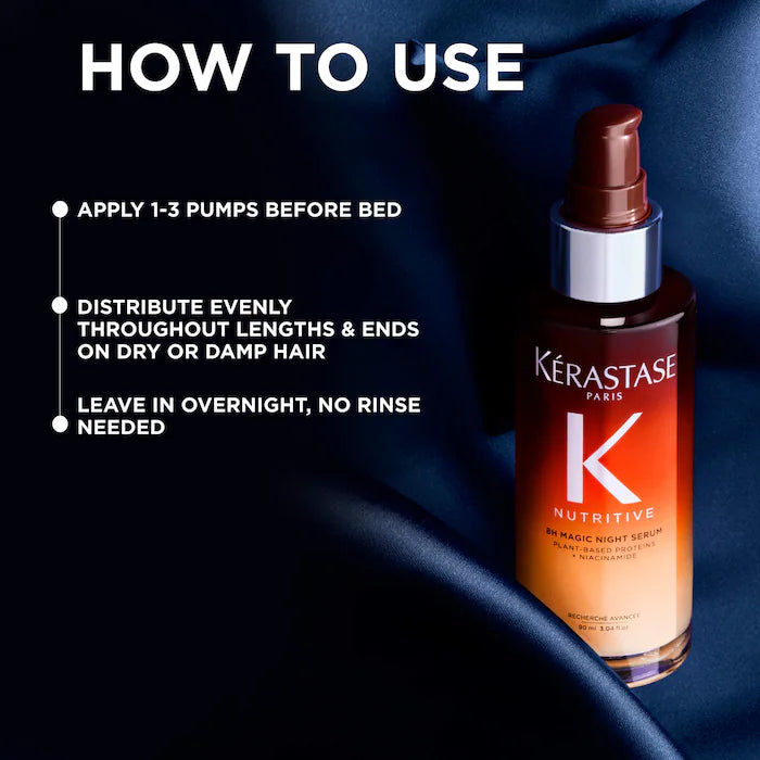 Kérastase 
Nutritive 8H Magic Night Hair Serum for Dry Hair-90ML