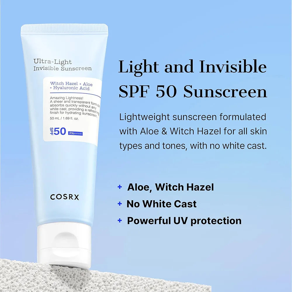 COSRX Ultra Light Invisible Sunscreen
