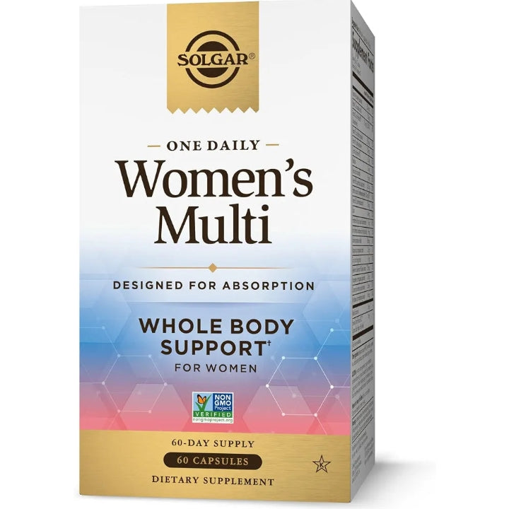Solgar One Daily Women's Multi Multivitamin, 60 Vegan Capsules