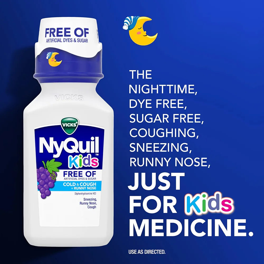 VICKS Kids DayQuil & NyQuil Cold & Cough Relief Liquid