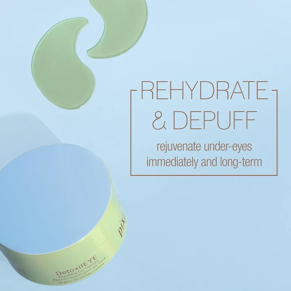 Pixi DetoxifEYE Depuffing Hydrogel Under-Eye Patches