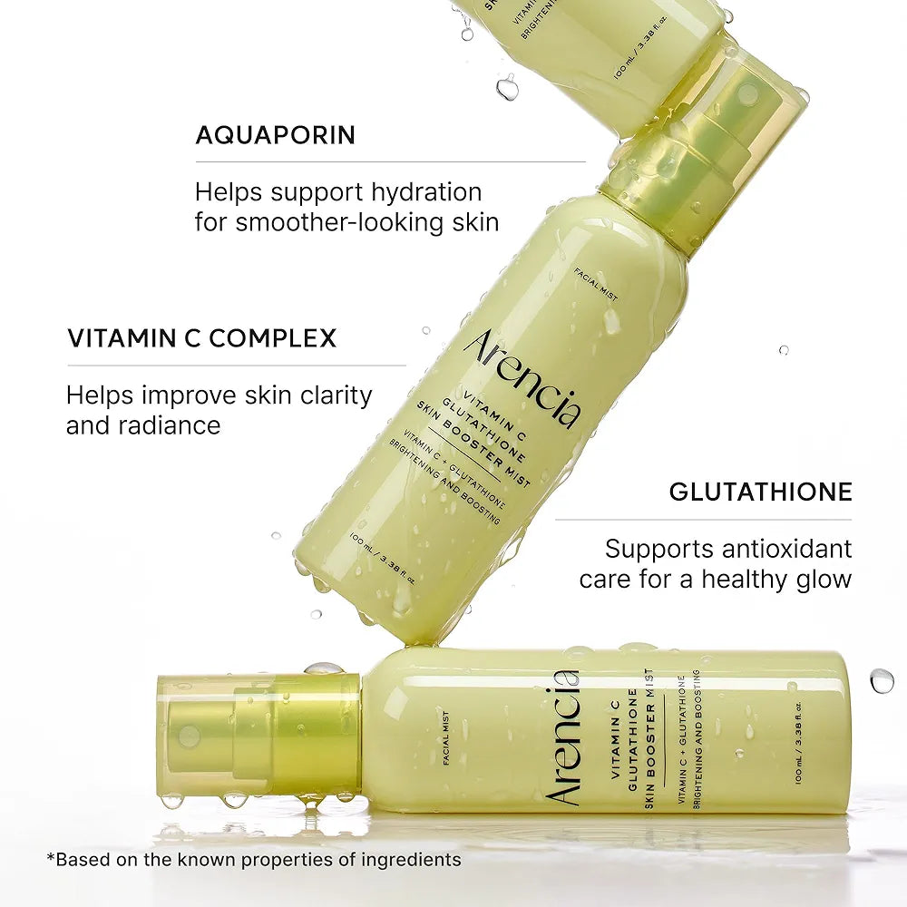 ARENCIA Vitamin C & Glutathione Skin Booster Mist