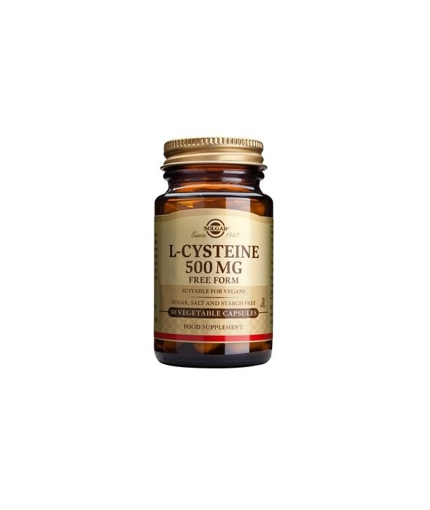 SOLGAR L-CYSTEINE 500mg 30 CAPS