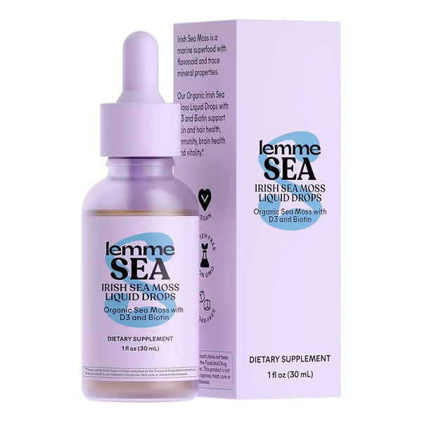 Lemme Irish Sea Moss Organic Liquid Drops