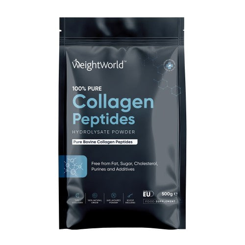 WeightWorld Pure Hydrolysed Collagen Peptides Powder 500GM