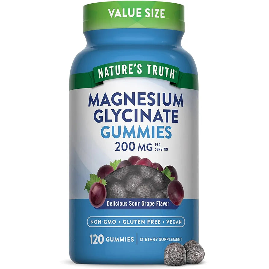 Nature's Truth Magnesium Glycinate 200mg Gummies