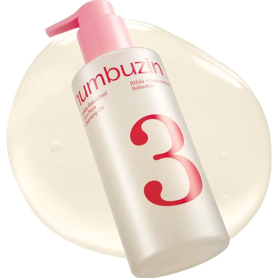 numbuzin No.3 Bifida Bakuchiol Zero Pore Cleansing Oil