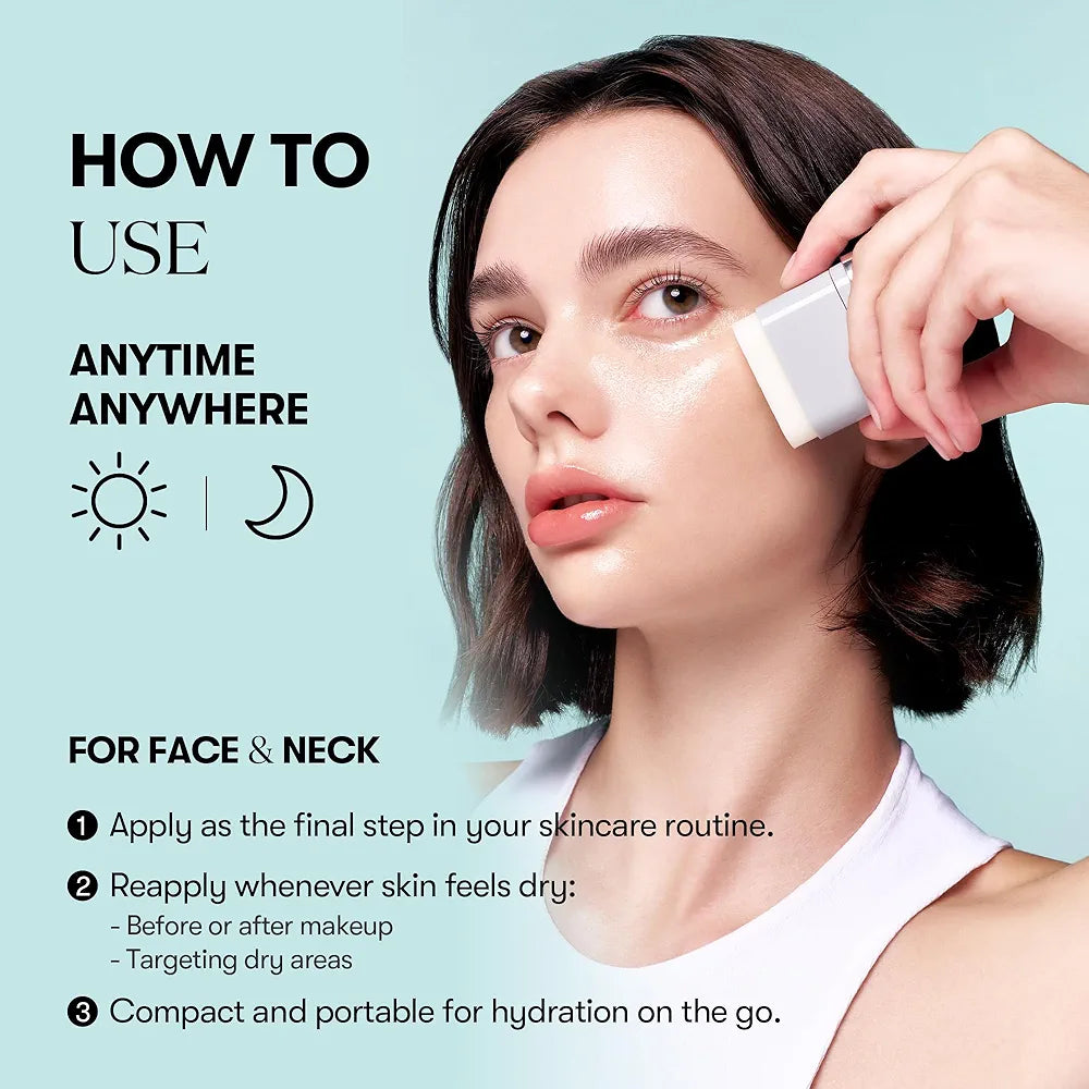 VT COSMETICS PDRN Essence Stick Balm, PDRN Collagen Multi Wrinkle Stick, All-in-One Eye & Neck Treatment