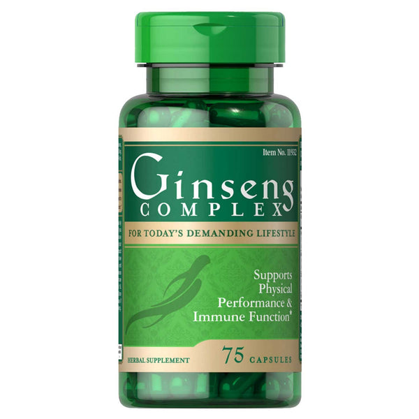 Puritan's Pride Ginseng Complex-75 Capsules