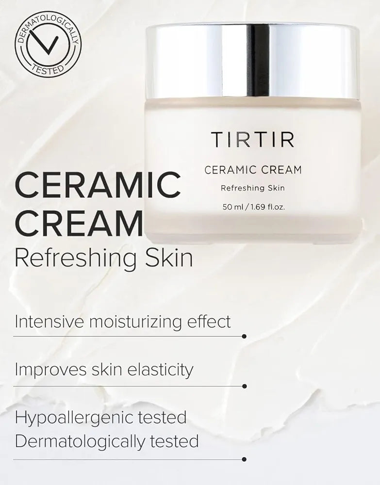 TIRTIR Natural Ceramide Cream | Deep moisturizer for Glass Skin