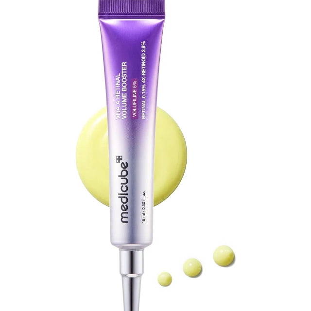medicube Vita A Retinal Volume Booster Serum, with Volufiline, 4X-Retinoid