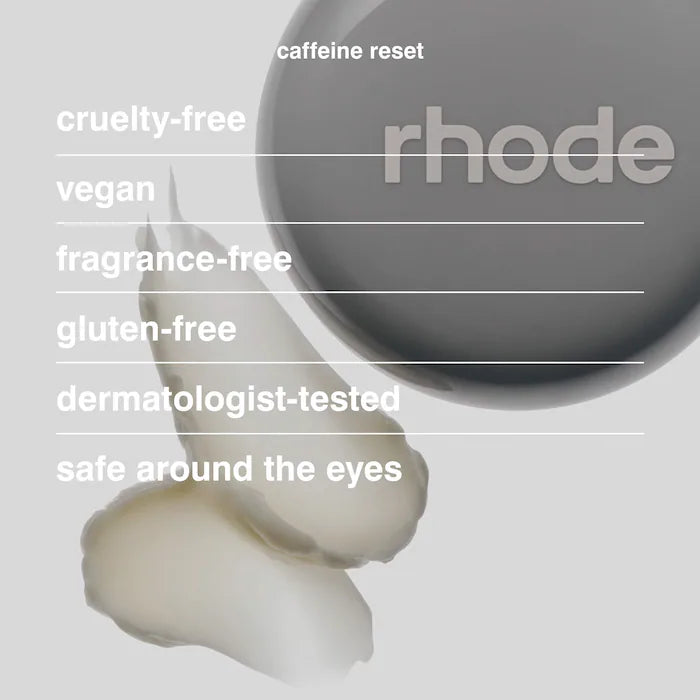 rhode 
Caffeine Reset Sculpting Cream Mask