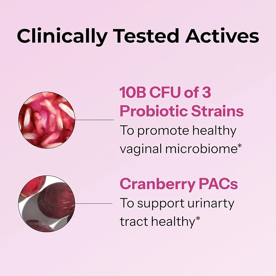 HUM Private Party Vaginal Probiotics for Women