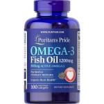 Puritan’s Pride® Omega-3 Fish Oil 1200 mg (360 mg Active Omega-3) 100 Softgels product-image