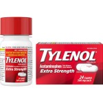 Tylenol Extra Strength Caplets with 500 mg Acetaminophen, Pain Reliever & Fever Reducer, 24 ct product-image