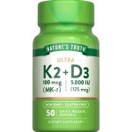 NATURE’S TRUTH VITAMIN K2 100MCG + D3 5000IU product-image